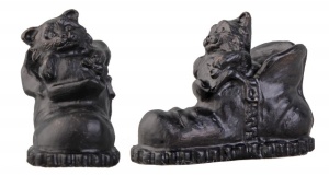 Карандашница ХДИ-7.008  МУРЗИК патина (ГР: 68 х 32 х 54 мм) ЛИТКОМ