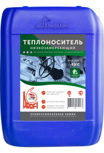 Жидкость незамерзающая PROFI Bio -30  20 кг теплоноситель на основе водного раствора глицерина