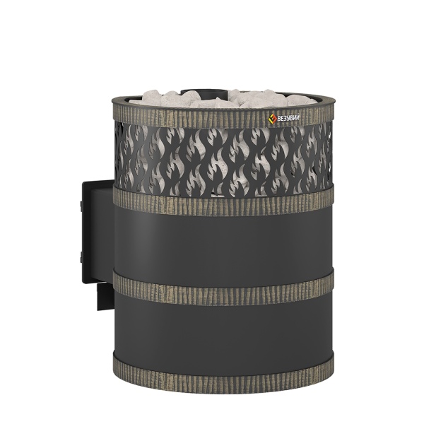 Печь-каменка без выносного топливного канала ЛАВА 16 дверца ДТ-3 (8 - 18 м.куб)