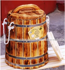 Кадка 90 л обожженная под засолку, КЕДР