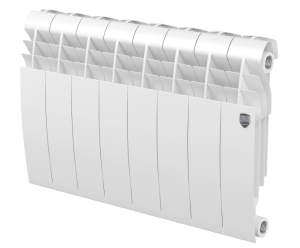 Радиатор биметаллический ROYAL THERMO BILINER BIANCO TRAFFICO 350/80 -  4 секции