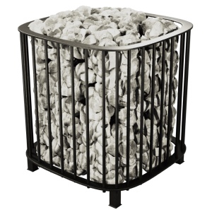 Электрокаменка ПРЕМЬЕРА РУСА - 12 кВт (10 - 15 м.куб.) 380В напольная без пульта