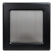 Решетка вентиляционная ЧЕРНАЯ (170 х 170 мм) FIREWAY