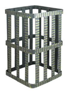 Сетка для камней ГРОЗА - УРАГАН 24 (250 х 250 х  250 мм)