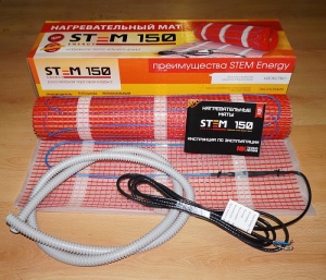 Мат нагревательный STEM ENERGY 150 - 225 Вт  1,5 м.кв