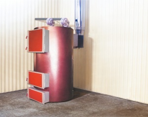 Котел отопительный СИБИРЬ Т-300  промышленный (комплект системы наддува WPA-120 + контроллер)