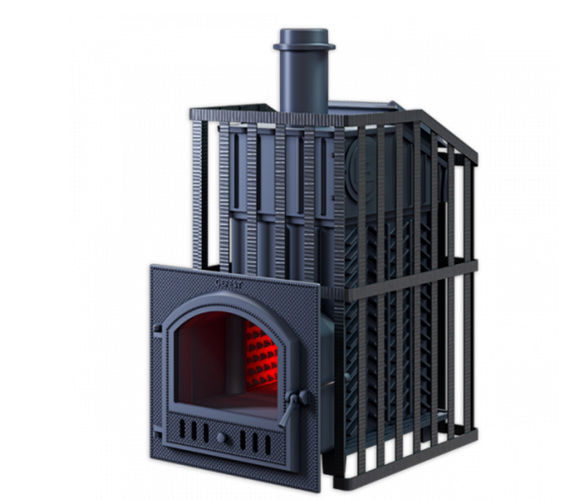 Чугунные банные печи Гефест