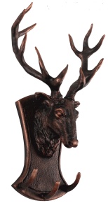 Ключница ХДИ-12.069  АЛТАЙСКИЙ МАРАЛ патина (ГР: 270 х 100 х 75 мм) ЛИТКОМ