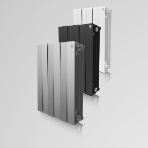 Радиатор биметаллический ROYAL THERMO PIANO FORTE SILVER SATIN 500/100 -10 секций