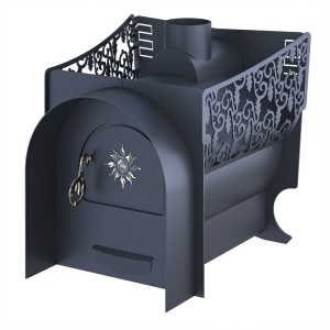 Печь-каменка ЗАБАВА ДЕКОР (10 - 15 м.куб)