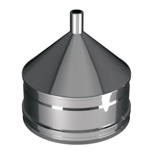 Крышка для тройника d = 200 мм с конденсатоотводом  ВУЛКАН