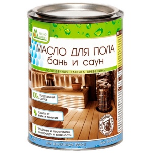 Масло для пола бань и саун  5 л Масло&Дерево