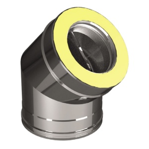 Сэндвич-колено 45 гр. d = 150/250 мм (Н+Н) ВУЛКАН