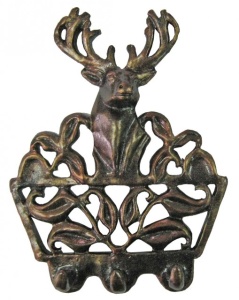 Ключница ХДИ-12.013  МАРАЛ патина (ГР: 135 х 105 х 17 мм) ЛИТКОМ