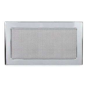 Решетка вентиляционная НИКЕЛЬ (170 х 300 мм) FIREWAY