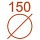 Диаметр дымохода d=150 мм